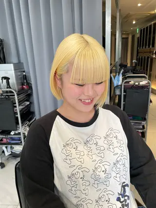 ミディアム カラー ヘアアレンジ 艶髪/レイヤーカット 🐣misakiのヘアスタイル