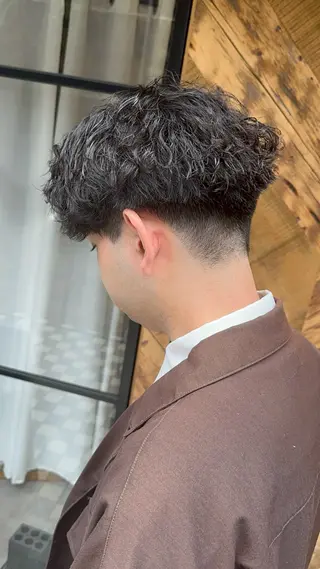 パーマ メンズ 【gemini店長】 メンズ特化中野稜平のヘアスタイル