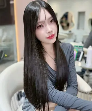 ロング ボブ/縮毛矯正/美髪 髪質改善/大和田拓夢のヘアスタイル