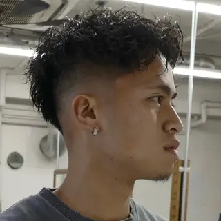 ショート パーマ メンズ 立川/メンズパーマ 厚進太郎のヘアスタイル