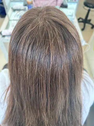 セミロング la coiffure de excel 中央林間店所属・カラーモデル募集中/ ともみのヘアスタイル