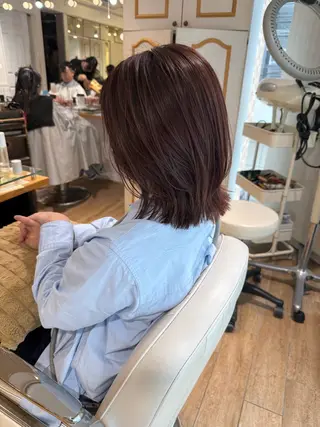 ミディアム カラー ✨カラー支持No.1 🧸ワキ カナコ🧸のヘアスタイル