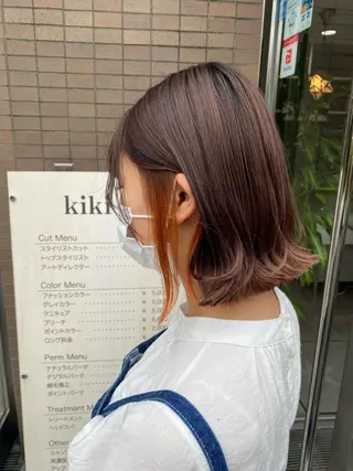 ミディアム ELEN 新百合ヶ丘のヘアスタイル