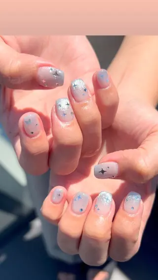 ネイル Mana  🫧 パラジェル⌇自由が丘のネイルデザイン