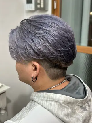 カラー メンズ Snalyメンズ特化 スエハラのヘアスタイル