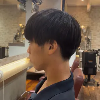 メンズ レイヤー/顔周り/ 韓国ヘア🤍フウカのヘアスタイル