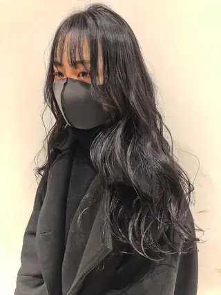 ロング カラー 圧倒的透明感カラー nana🦕のヘアスタイル