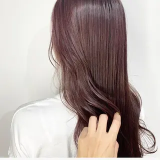 ロング 家里 圭子のヘアスタイル