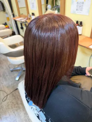 カラー 神戸 七彩のヘアスタイル