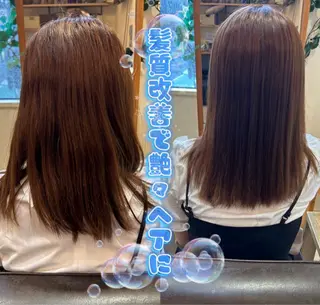 ロング 透明感カラー💙 束感まつげ🪼海月のマツエク・マツパデザイン