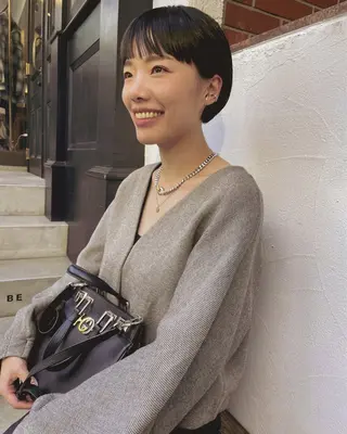 ショート BANKSIA ボブ専門/草野明郎のヘアスタイル