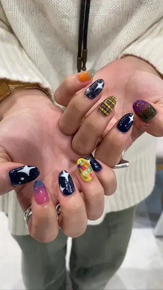 ネイル 平野葵🎀 hair/nailのネイルデザイン