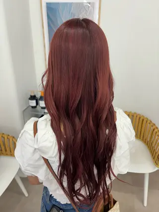 ロング リン🔔ボブ cut ベージュカラー🤎のヘアスタイル