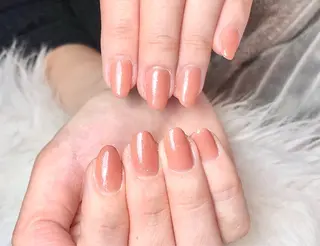 ネイル 深爪矯正・自爪育成 ネイルサロンアモここのネイルデザイン