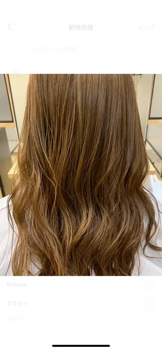 ロング ゆうき あすかのヘアスタイル