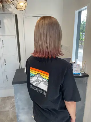 ショート カラー 森口 竜三のヘアスタイル