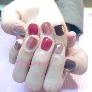 ネイル 原 麻耶のヘアスタイル