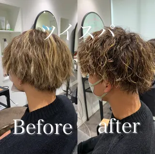 ミディアム 【酸性ストレート】 宮下和明のヘアスタイル