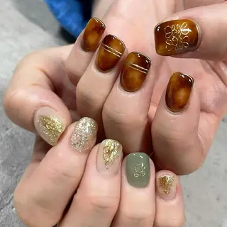 ネイル 東 千夏のネイルデザイン