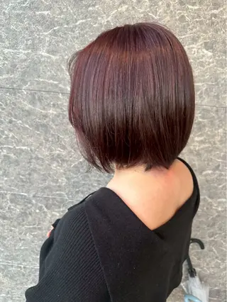 ショート りな/ツヤカラー/ 豊橋美容院のヘアスタイル