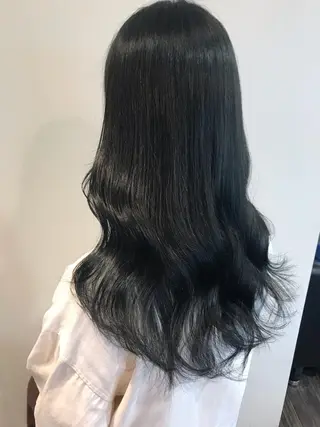 ロング カラー knock【ノック】所属・烏丸韓国ヘア🇰🇷 ayaka🎀のヘアスタイル