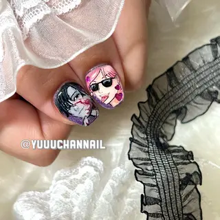 ネイル 痛ネイル🩷渋谷 🧸Yunaのネイルデザイン