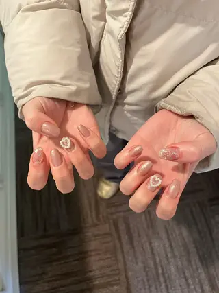 ネイル 0203ムニムサン 💙Harukaのネイルデザイン