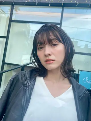 ミディアム ✨似合わせカラー 阿部賢✨のヘアスタイル