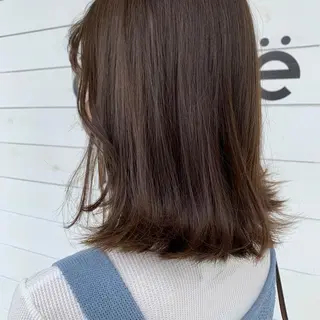 ミディアム カラー canoe下関熊野店 レッスンモデル募集中のヘアスタイル
