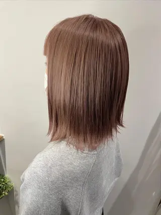 ミディアム カラー 大西 暦のヘアスタイル