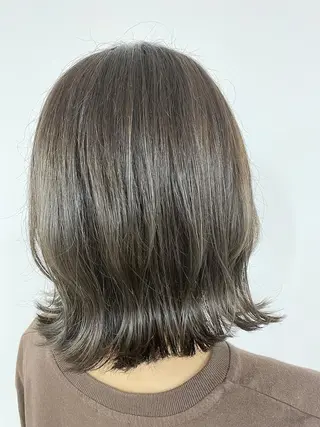 ミディアム 🌿佐山 絵梨佳🌿 Recharme新保のヘアスタイル