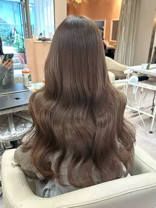 ロング カラー 韓国ヘア🦢🖤 Sayumiのヘアスタイル