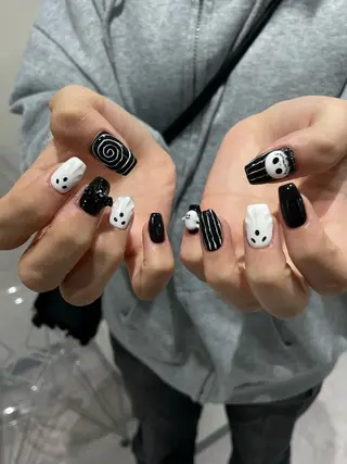 ネイル IROHA NAIL Kurumi🪽🫧のネイルデザイン