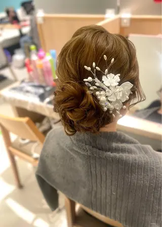ヘアアレンジ 鈴木 さやのヘアスタイル