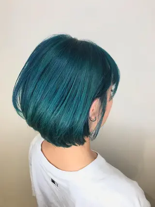 ショート カラー AMI Hair  supply所属・髪質改善カラー 韓国風レイヤーのヘアスタイル