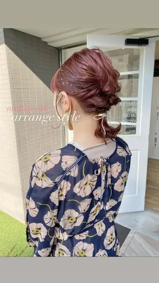 ミディアム 似合わせ大得意美容師 .Haruka.のヘアスタイル