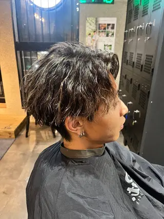 ショート パーマ Lit.by.fifth所属・litbyfifth 末吉海里のヘアスタイル