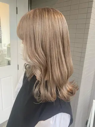 セミロング 似合わせ大得意美容師 .Haruka.のヘアスタイル