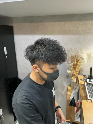 ショート パーマ特化美容師 佐藤壮流のヘアスタイル