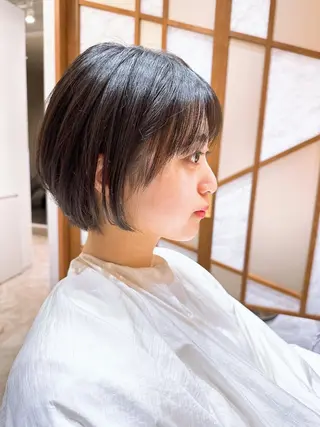 ショート やました りの☁のヘアスタイル
