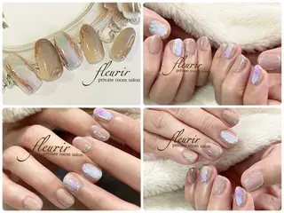 ネイル フルリール 【プライベートサロンのネイルデザイン