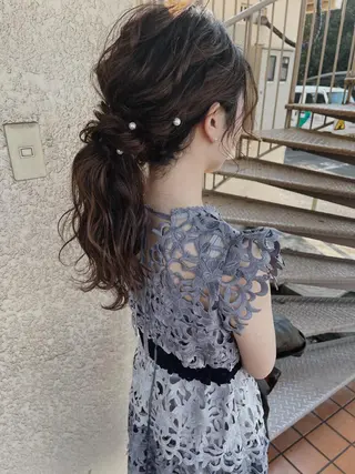 ヘアアレンジ GOOD-DAY 笹沖店所属・goodday /kahoのヘアスタイル