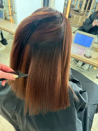 ミディアム パーマ ✰︎Rad✩.*˚‪ カノンのヘアスタイル