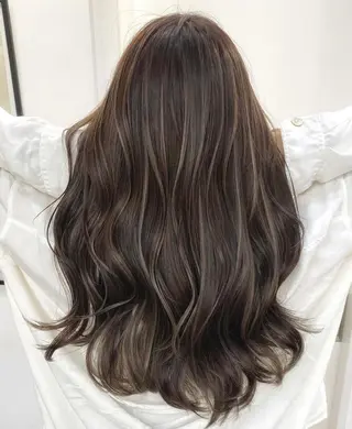 ロング カラー Ayuri🫧 Diar Blueのマツエク・マツパデザイン