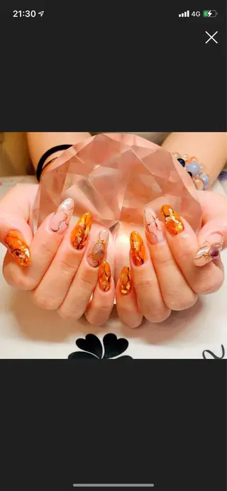 ネイル 艶々の美爪を〜 【リリアーナ】のネイルデザイン