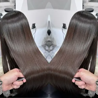 ロング メンズパーマ/艶 モテカラー/福井悟朗のヘアスタイル