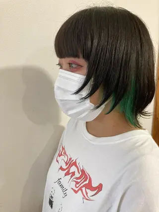 ミディアム カラー 🌸髪質改善特化🌸 店長　ゆうやのヘアスタイル