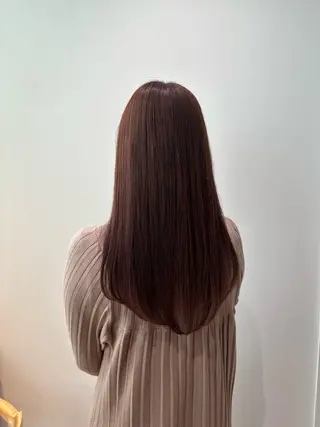 ロング カラー ショート／ミニボブ マンツーマン/マユコのヘアスタイル