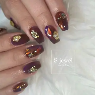 ネイル S♡JEWEL所属・S. JEWELのネイルデザイン