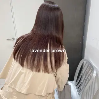 カラー 暖色カラー推し/ トヤエリコのヘアスタイル